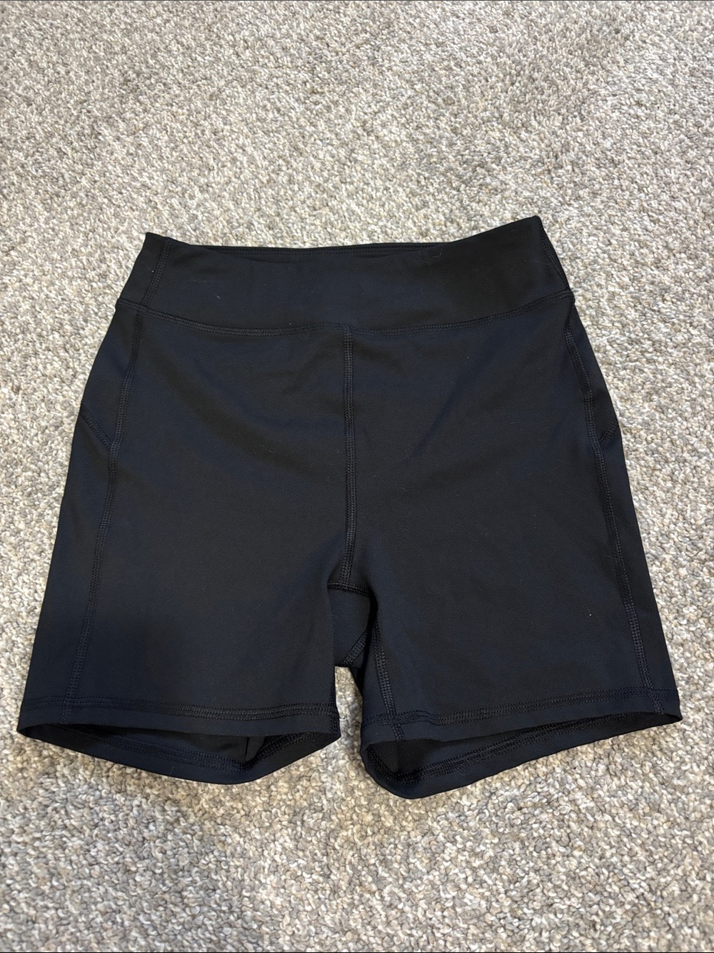 lululemon athletica Black High-Rise Bike Shorts